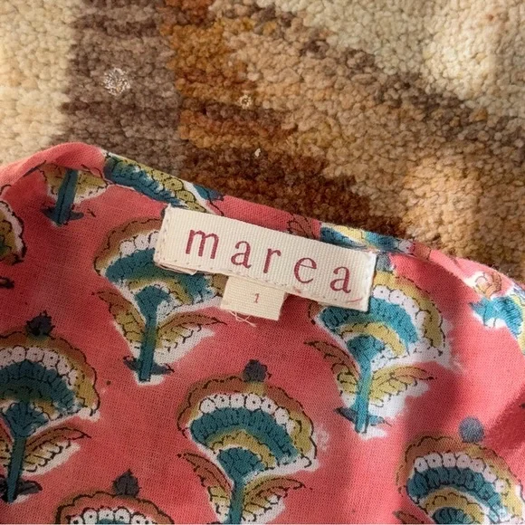 Marea Pink Floral Maxi Dress - Picture 6 of 9